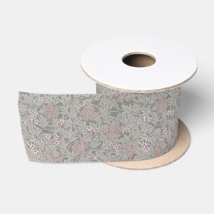 William Morris Jasminebloempatroon Satijnen Lint