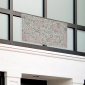 William Morris Jasminebloempatroon Spandoek (Buitenkant Gebouw)