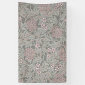 William Morris Jasminebloempatroon Spandoek (Verticaal)