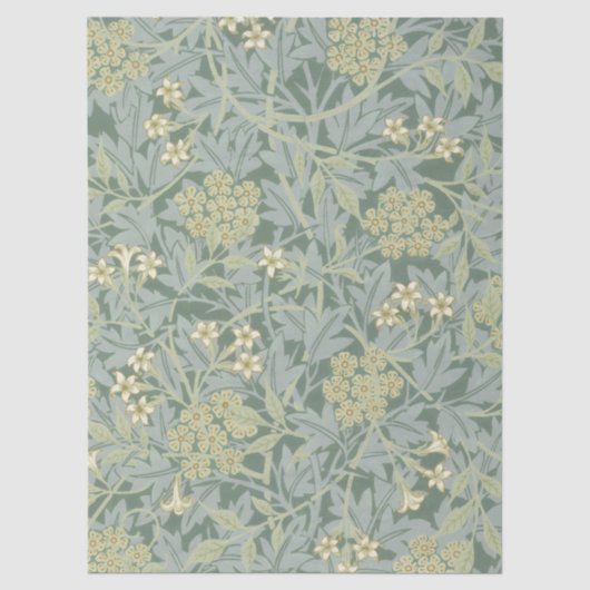 William Morris | Jasminemotief Tissuepapier (Voorkant)
