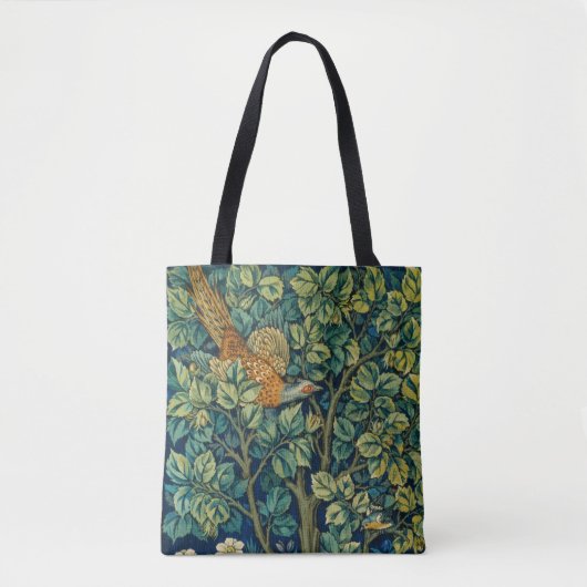 William Morris & John Henry Dearle's fazant Tote Bag (Voorkant)