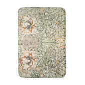 William Morris Kamperfoelie Bloem Behang Badmat (Voorkant Verticaal)