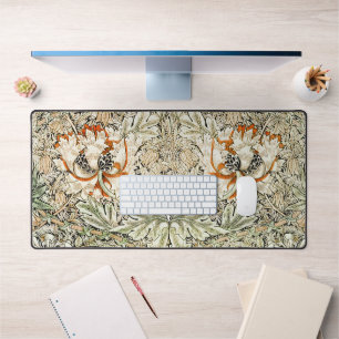 William Morris Kamperfoelie Bloem Behang Bureaumat