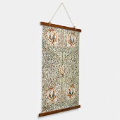 William Morris Kamperfoelie Bloem Behang Hangend Wandkleed (Gebogen)