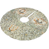 William Morris Kamperfoelie Bloem Behang Kerstboom Rok (Gekanteld)