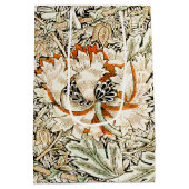 William Morris Kamperfoelie Bloem Behang Medium Cadeauzakje (Achterkant)