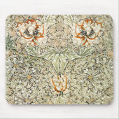 William Morris Kamperfoelie Bloem Behang Muismat (Voorkant)