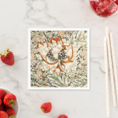 William Morris Kamperfoelie Bloem Behang Servet (Insitu)