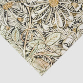 William Morris Kamperfoelie Bloem Behang Tissuepapier (Detail)