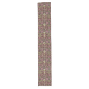 William Morris, Kamperfoelie, bloemen. patroon, Lange Tafelloper