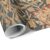 William Morris Kamperfoelie Rijk Behang Cadeaupapier (Rol Hoek)