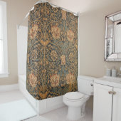 William Morris Kamperfoelie Rijk Behang Douchegordijn (In situ)