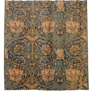 William Morris Kamperfoelie Rijk Behang Douchegordijn