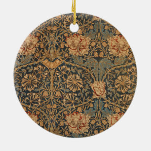 William Morris Kamperfoelie Rijk Behang Keramisch Ornament