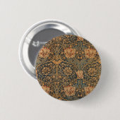 William Morris Kamperfoelie Rijke Behang Ronde Button 5,7 Cm (Voorkant /achterkant)