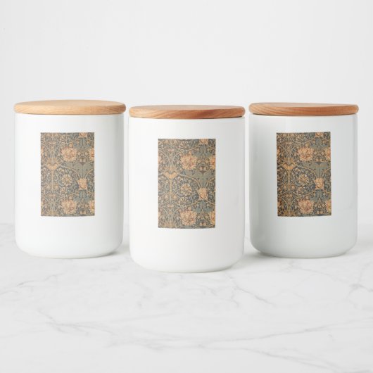 William Morris Kamperfoelie Rijke Behang Voedselcontainer Etiket (Flessen)