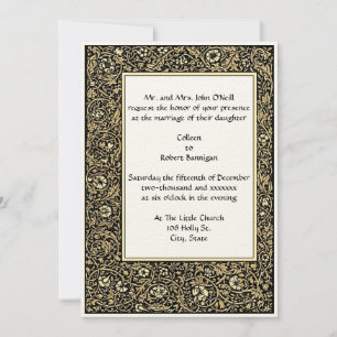 William Morris Kelmscott Floral Border Kaart