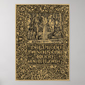 William Morris Kelmscott Press page 1896 Poster (Voorkant)