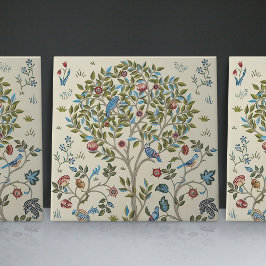 William Morris Kelmscott Tree Nouveau Birds Tegeltje