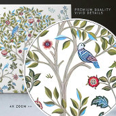 William Morris Kelmscott Tree Nouveau Birds Tegeltje