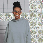 William Morris Kelmscott Tree Nouveau Birds Tegeltje