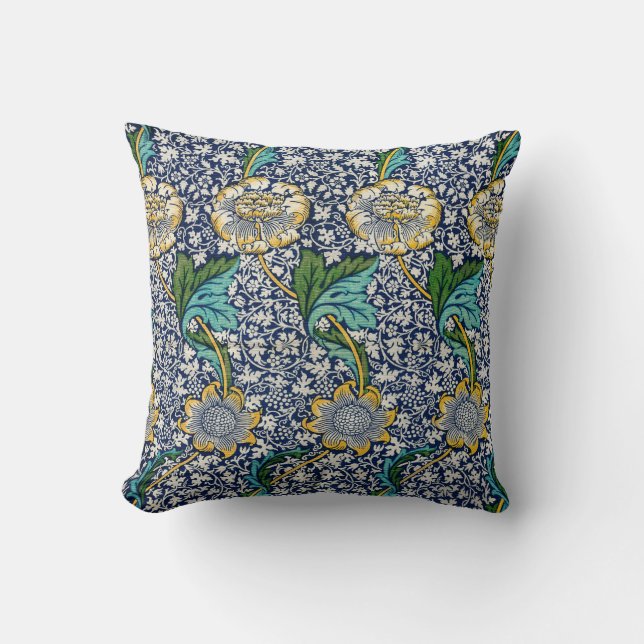 William Morris Kennet beroemd patroon Kussen (Voorkant)