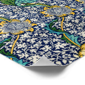 William Morris Kennet beroemd patroon Poster (Hoek)