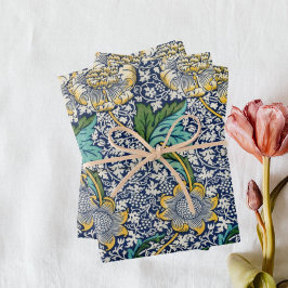William Morris Kennet Blauw inpakpapier Vel