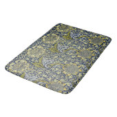 William Morris Kennet Bloem Behang Blauw Goud Badmat (Gekanteld)