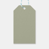 William Morris Kennet Bloem Behang Blauw Goud Cadeaulabel (Achterkant)