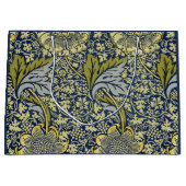 William Morris Kennet Bloem Behang Blauw Goud Groot Cadeauzakje (Voorkant)