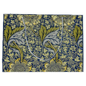 William Morris Kennet Bloem Behang Blauw Goud Groot Cadeauzakje (Achterkant)