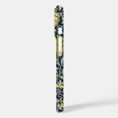 William Morris Kennet Bloemenbehang Blauw Goud Case-Mate iPhone Case (Achterkant / Links)
