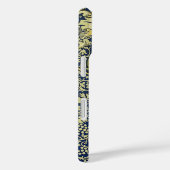 William Morris Kennet Bloemenbehang Blauw Goud Case-Mate iPhone Case (Achterkant / Rechts)