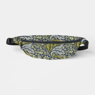 William Morris Kennet Bloemetjesbehang Blauw Goud Heuptasje