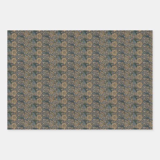 William Morris: Kennet die vellen papier wikkelt (Voorkant)