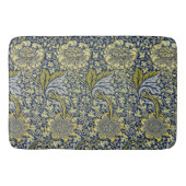 William Morris Kennet Floral Behang Blauw Badmat (Voorkant)