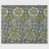William Morris Kennet Floral Behang Blauw Cadeaupapier (Vlak)
