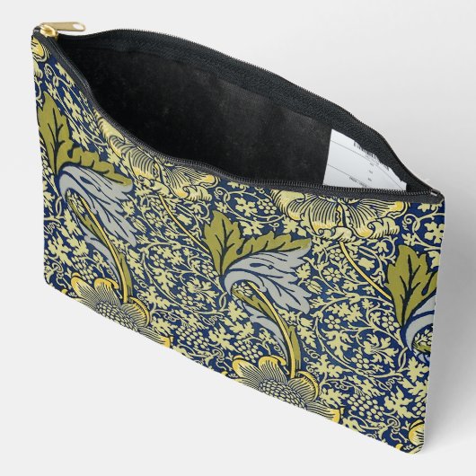 William Morris Kennet Floral Behang Blauw Etui (Open)