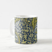 William Morris Kennet Floral Behang Blauw Koffiemok (Voorkant links)
