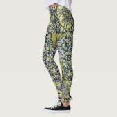 William Morris Kennet Floral Behang Blauw Leggings (Links)