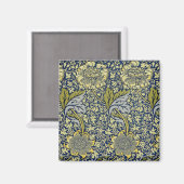 William Morris Kennet Floral Behang Blauw Magneet (Voorkant / Achterkant)
