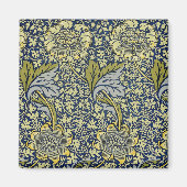 William Morris Kennet Floral Behang Blauw Magneet (Voorkant)