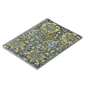 William Morris Kennet Floral Behang Blauw Notitieboek (Linkerzijde)