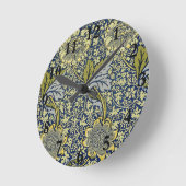 William Morris Kennet Floral Behang Blauw Ronde Klok (Hoek)
