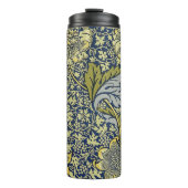 William Morris Kennet Floral Behang Blauw Thermosbeker (Voorkant)