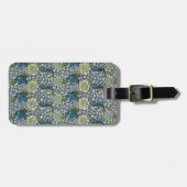William Morris Kennet Pattern (Blauw) Bagagelabel (Voorkant horizontaal)