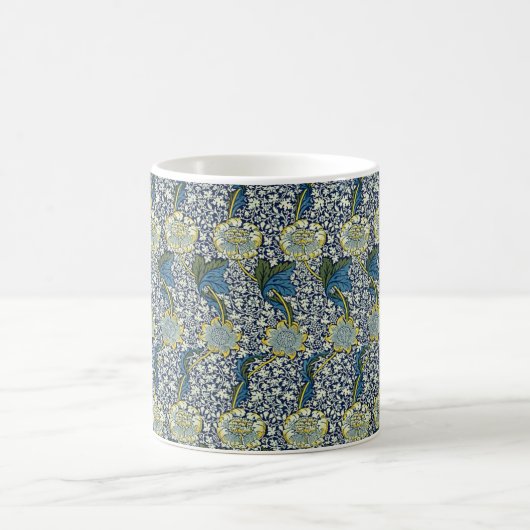 William Morris Kennet Pattern (Blauw) Koffiemok (Center)