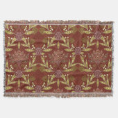 William Morris Kerstmis Deken (Voorkant)