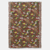 William Morris Kerstmis Deken (Voorkant Verticaal)